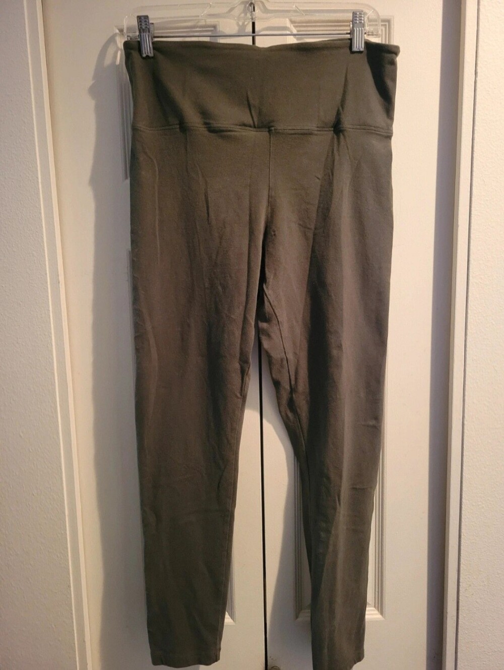 PINK Victoria's Secret Olive Green High-Waist Leggings